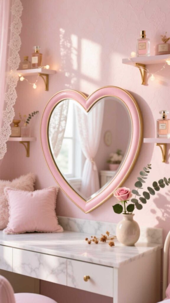 Heart-Shaped Mirrors