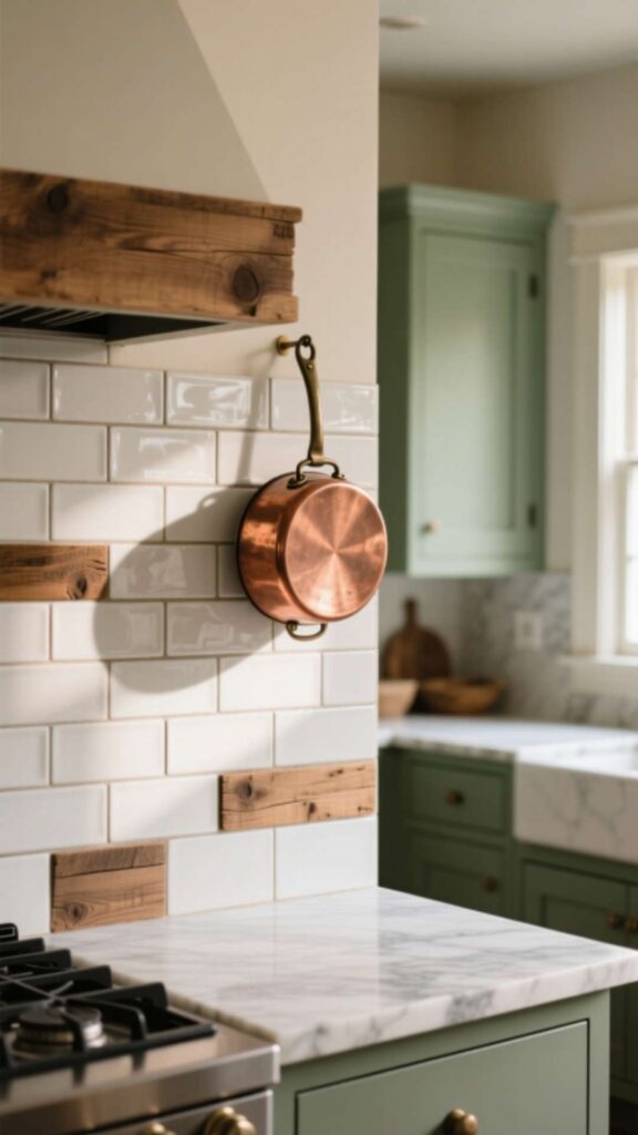 Farmhouse Style Backsplash
