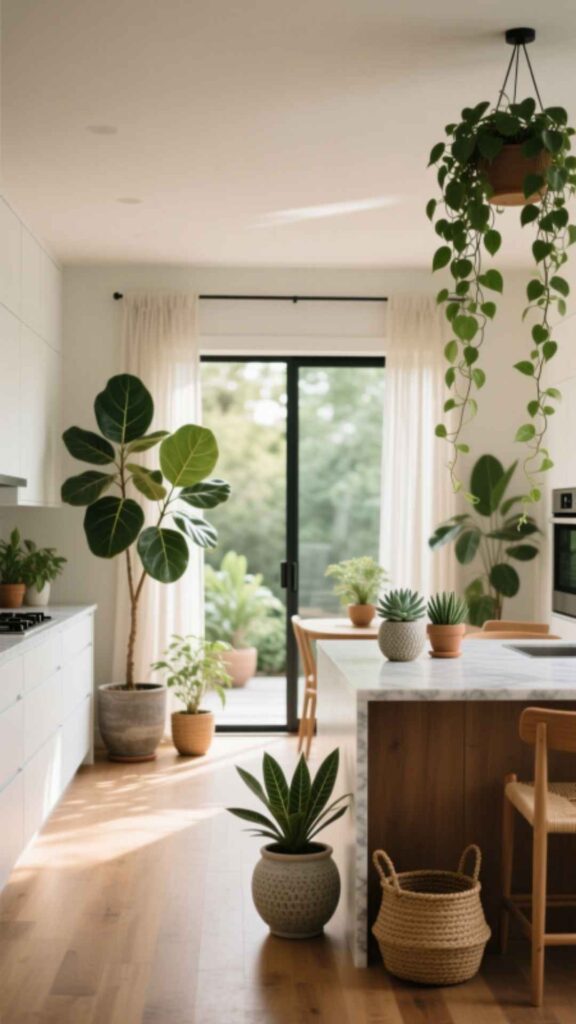 Plants as Natural Space Dividers