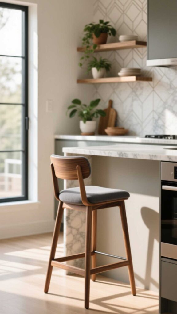 High-Back Counter Stools