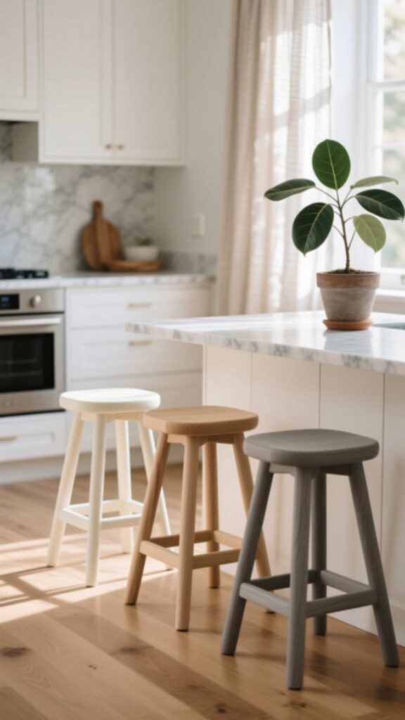 Scandinavian Minimal Stools