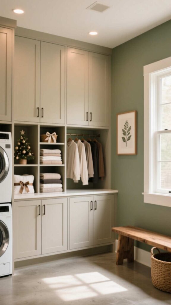 Upper Cabinets for Seasonal Storage