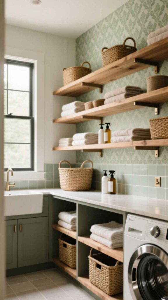 Open Shelving for Easy Access