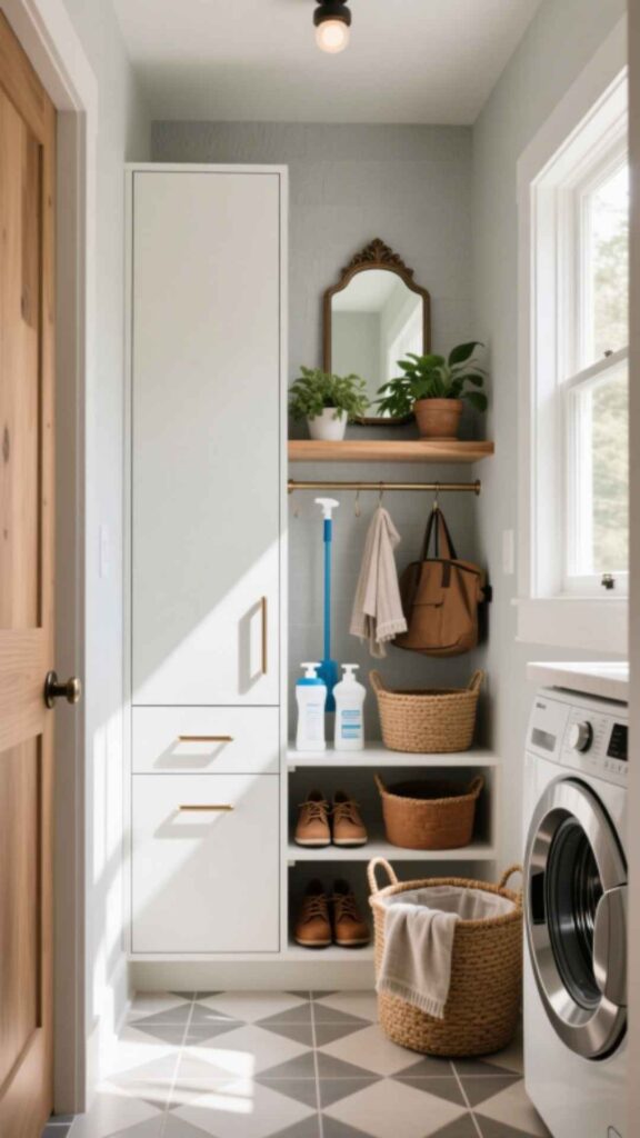 Slim Storage Cabinets for Small Spaces