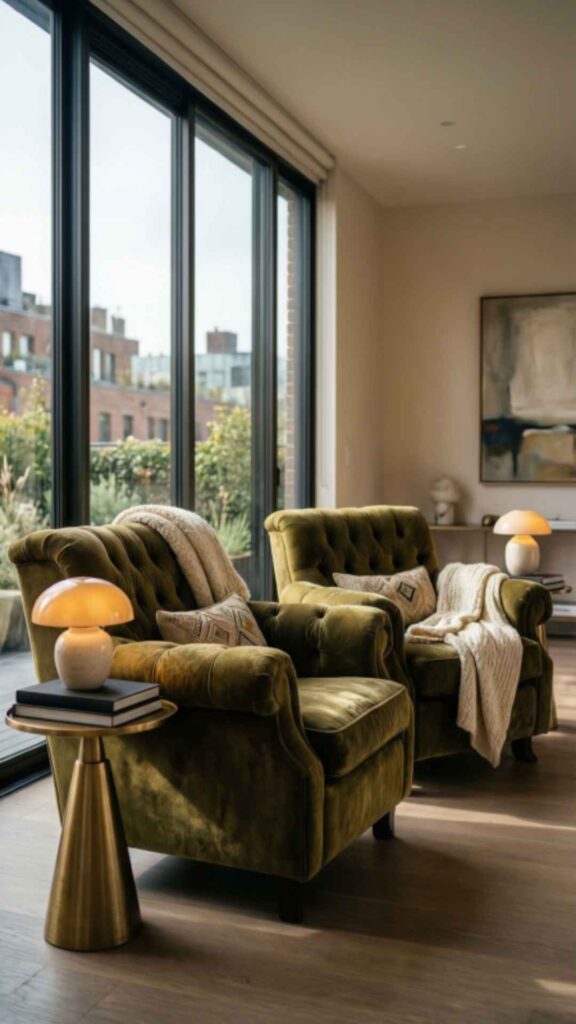 Club Chairs for Cozy Seating