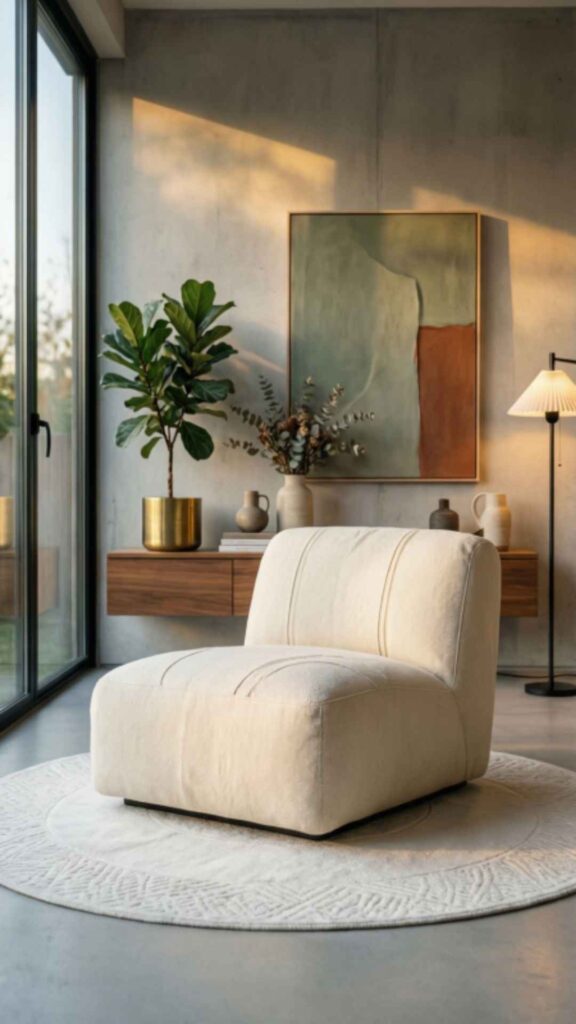 Slipper Chairs for Small Living Rooms