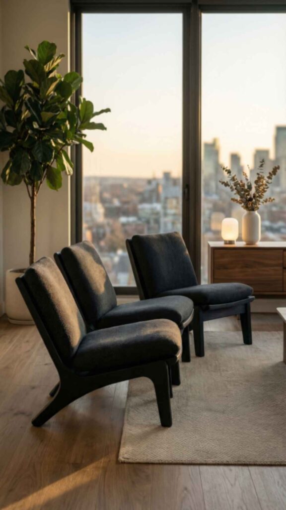 Low-Profile Chairs for Modern Homes