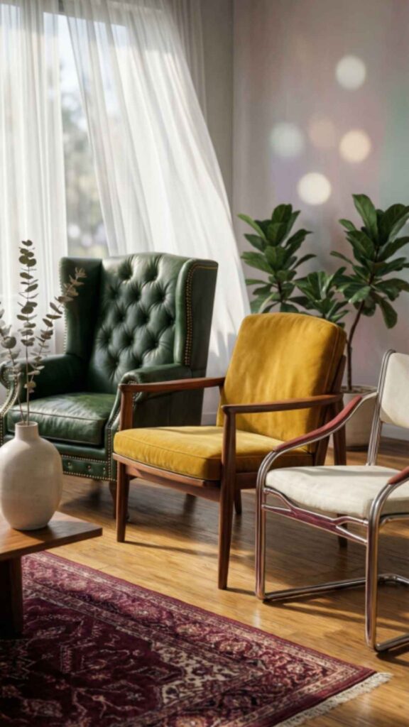 Vintage Chairs for Character and Charm