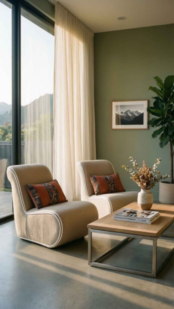 Lounge Chairs for a Relaxed Look