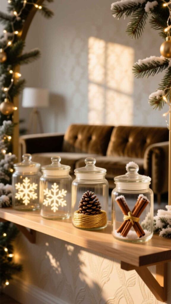 Ornament Display Jars
