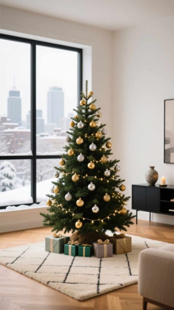 Classic Christmas Tree Setup