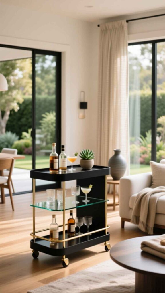 Stylish Bar Cart