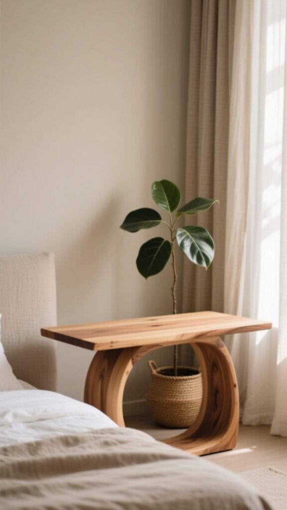 Natural Wood Furniture for Balance