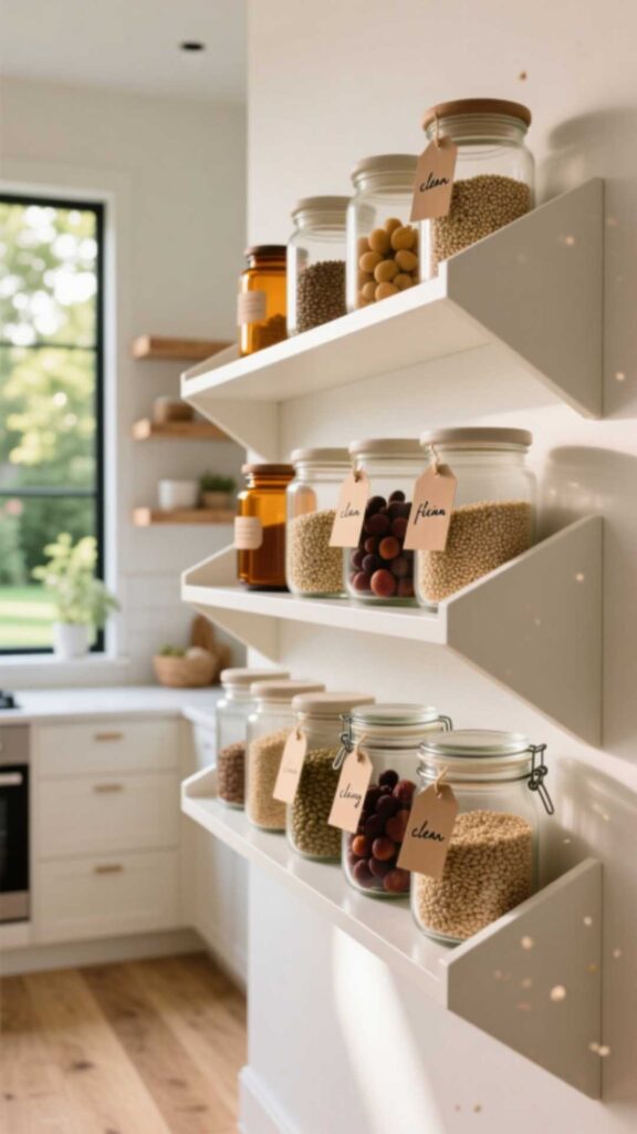 Deep Shelves for Bulk Foods
