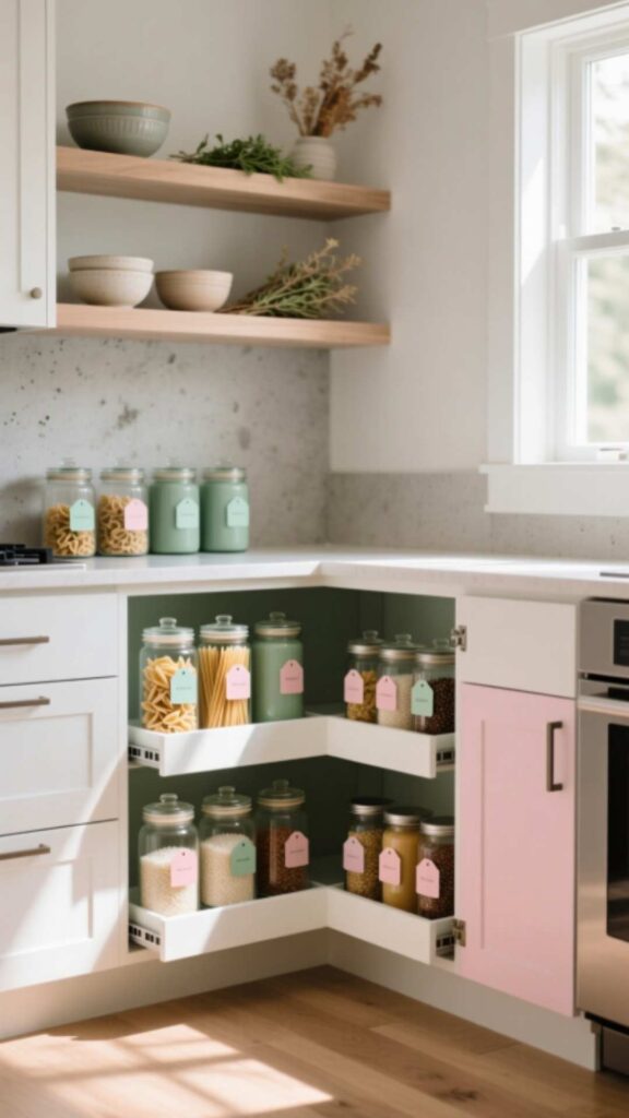 Corner Pantry Storage