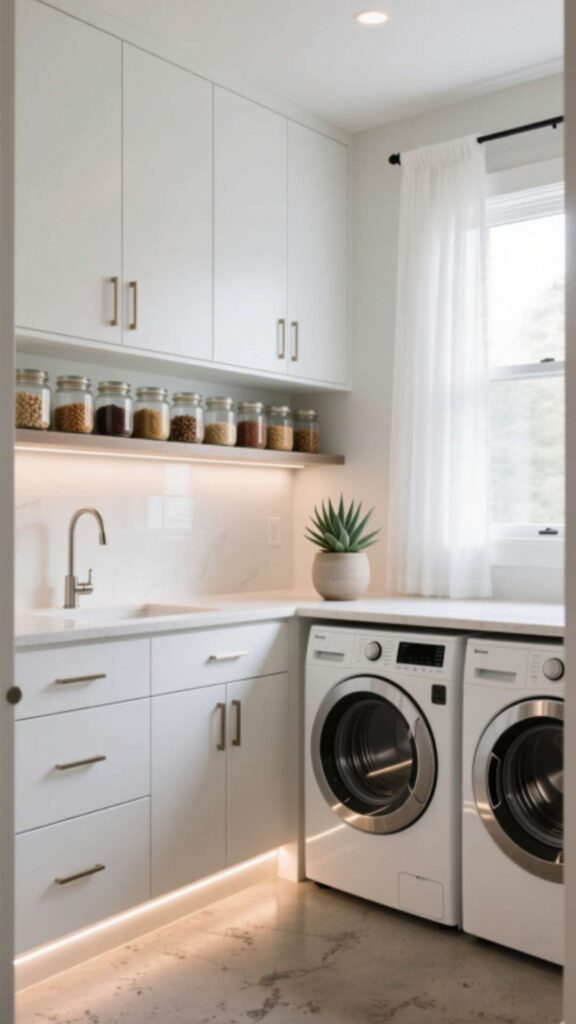 Modern Minimal Pantry