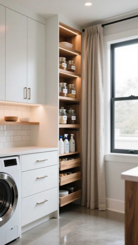 Corner Pantry Storage