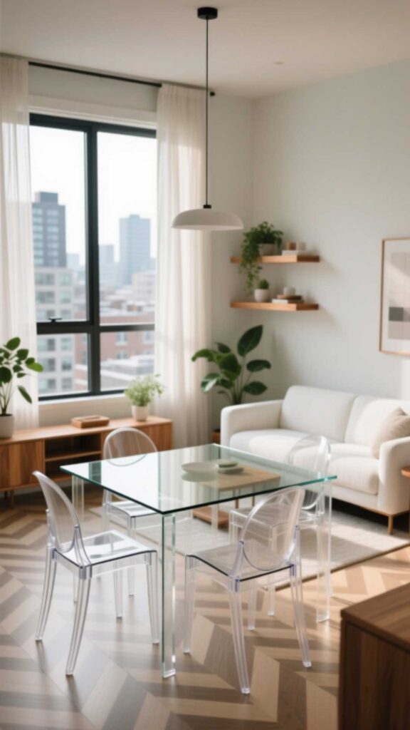 Use Transparent Furniture