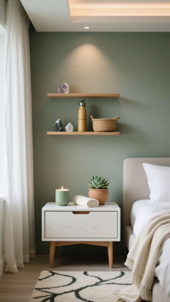 Decluttered Nightstands