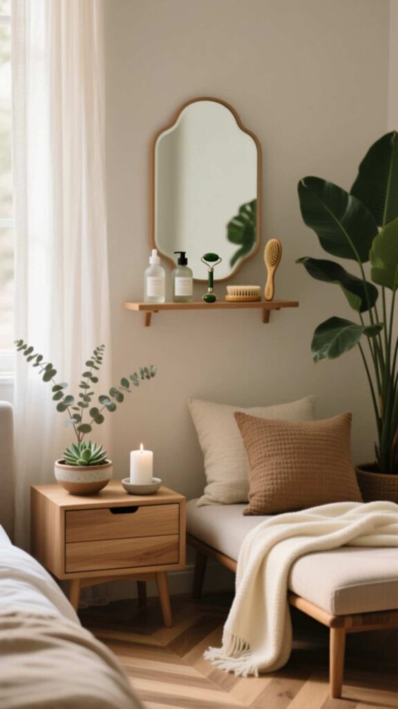 Calm Morning and Night Routine Corner