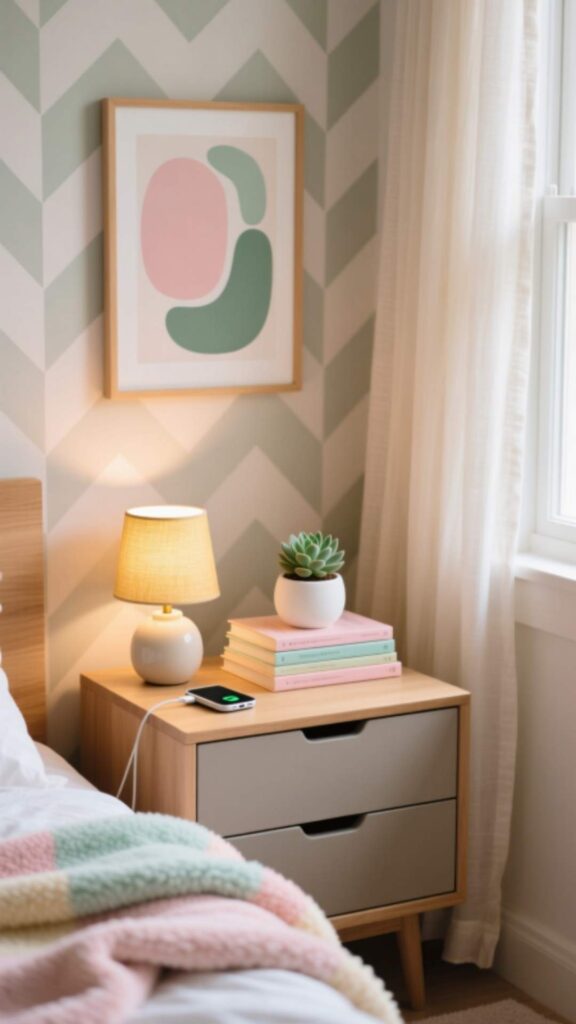 Organized Nightstand Setup