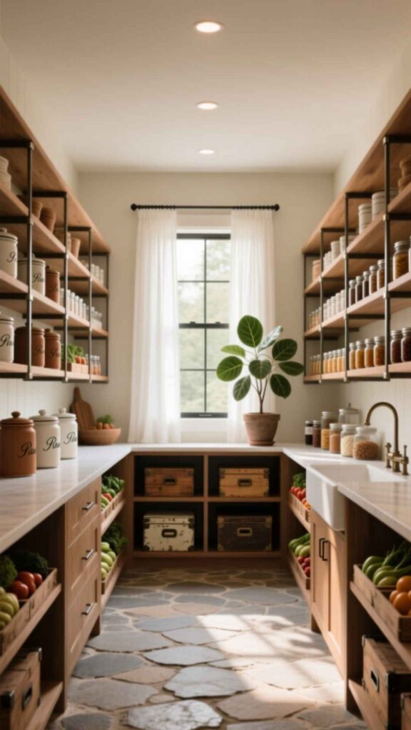 Farmhouse Walk-In Pantry