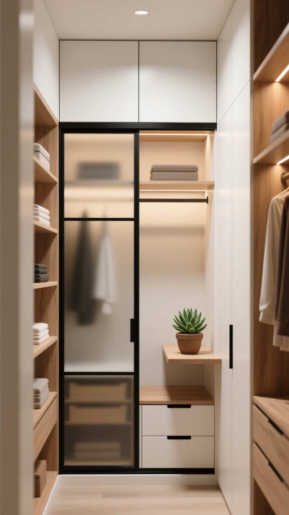 Add Sliding Doors for a Modern Touch