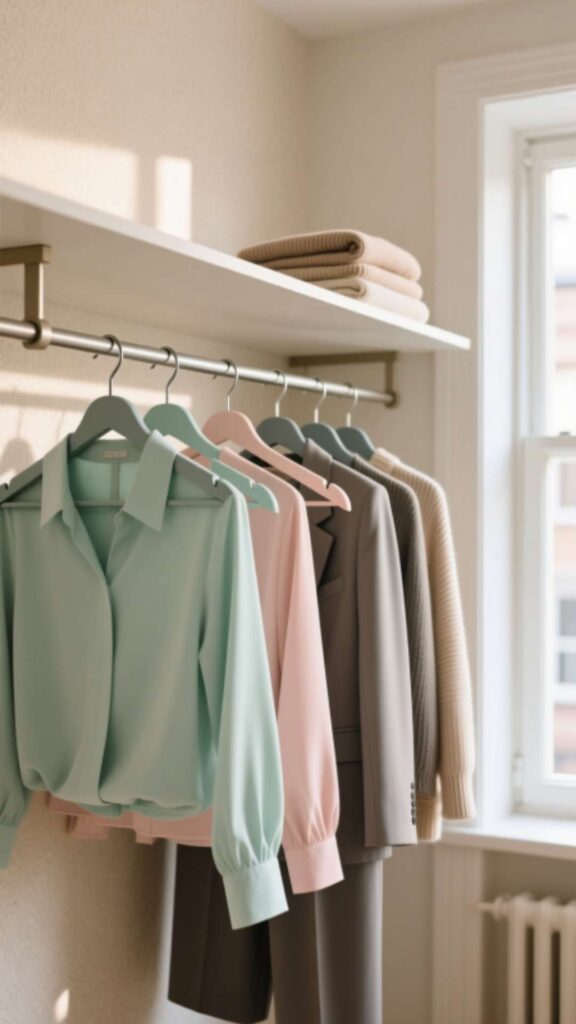 Use Coordinated Hangers for a Clean Look