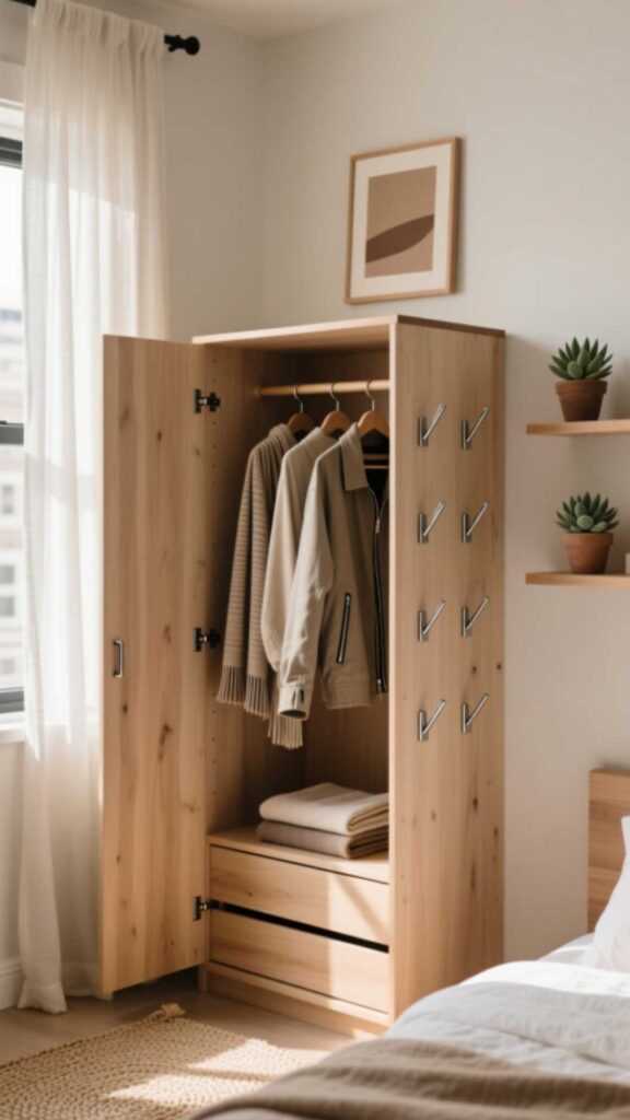 Add Hooks to the Side Panels for Extra Space