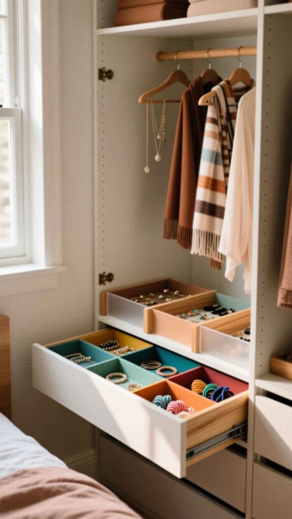 Add Drawer Dividers for Accessories