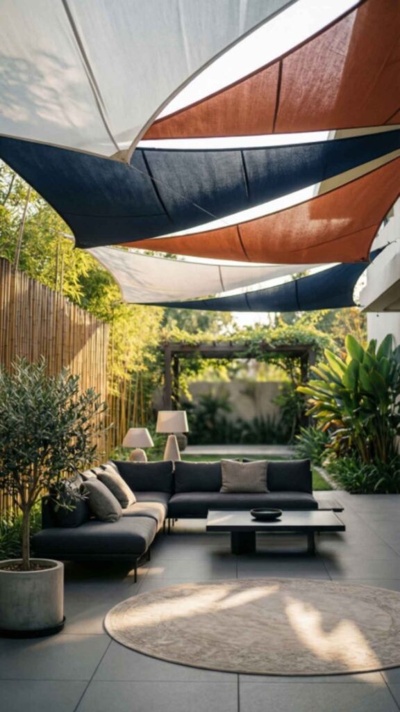 Shade Sails for Flexible Coverage