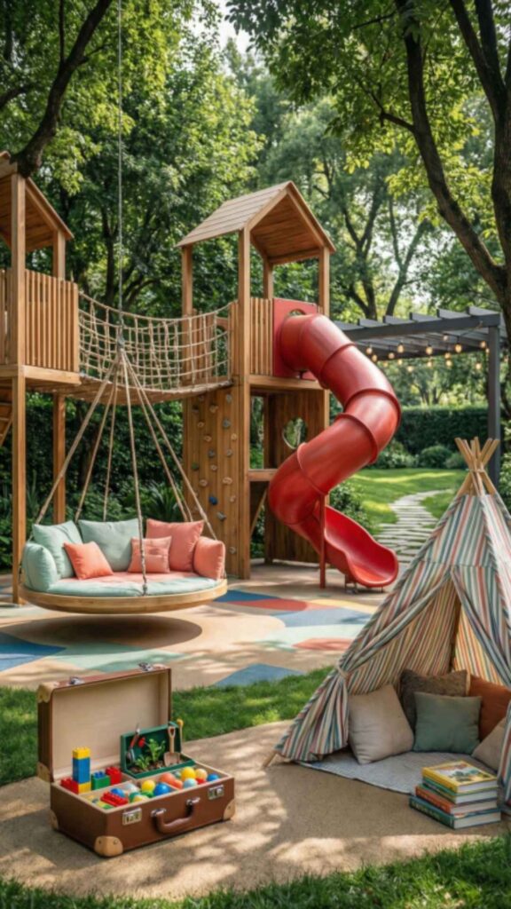Backyard Playgrounds for Kids