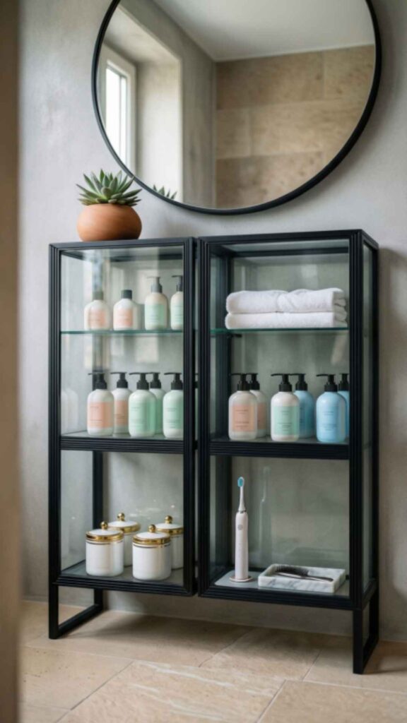 Glass Front Cabinets