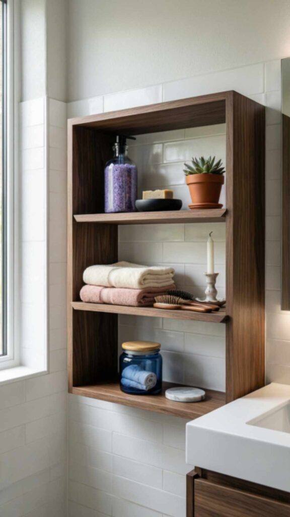 Open Shelving Cabinets