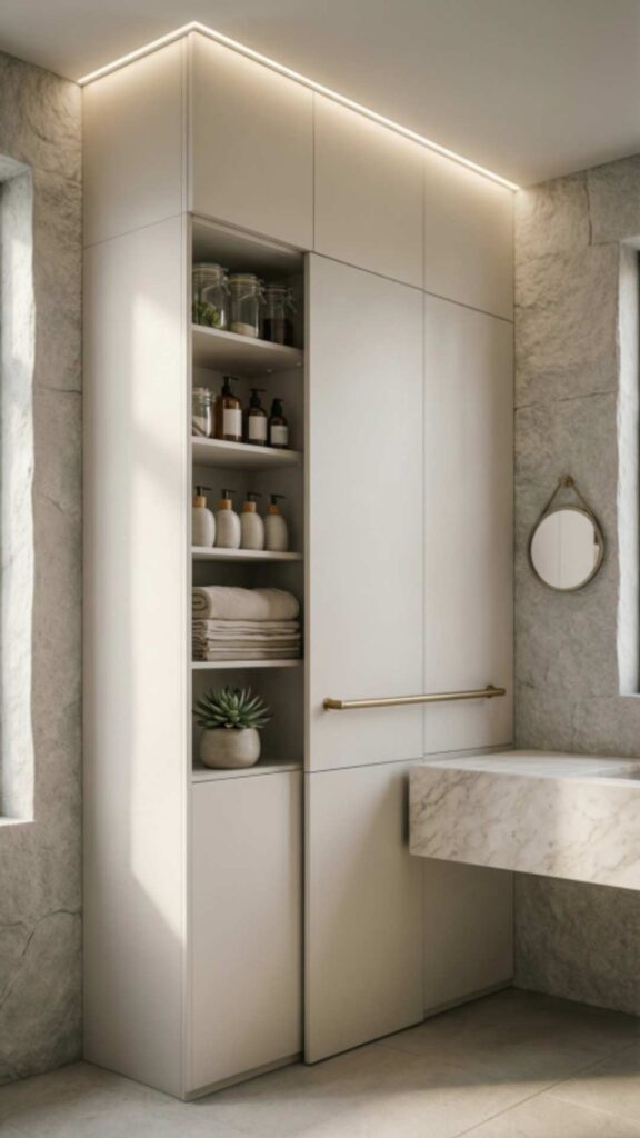 Floating Corner Cabinets