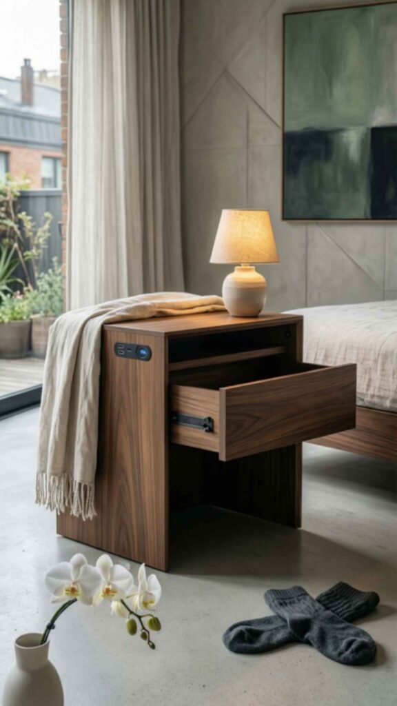 Choose Multi-Functional Nightstands