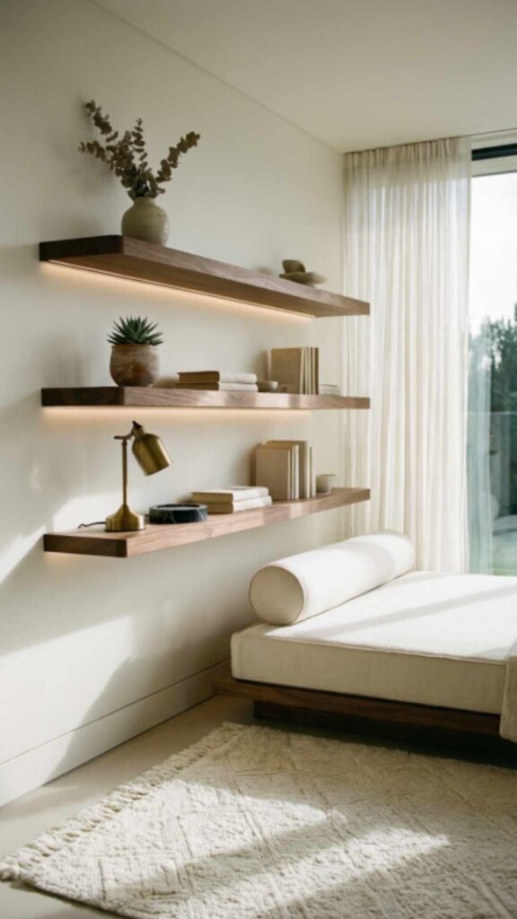 Add Floating Shelves