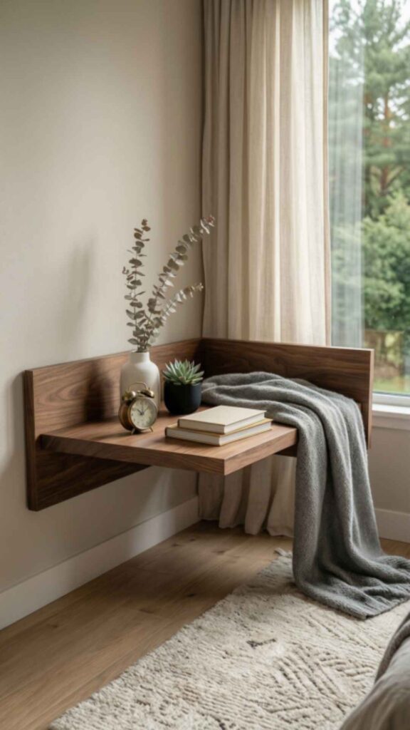 Utilize Corner Shelves