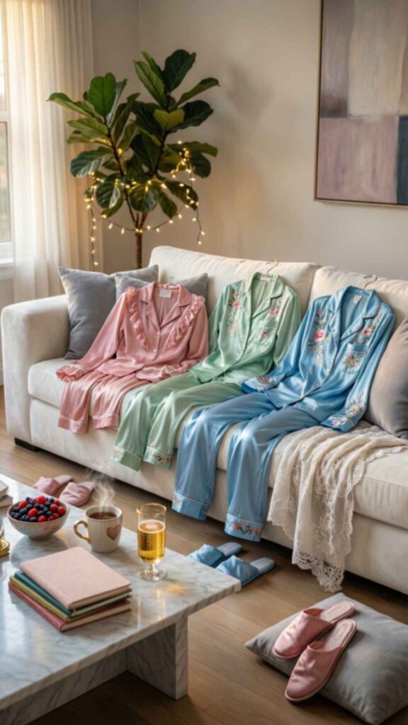 Pajama Party at Home