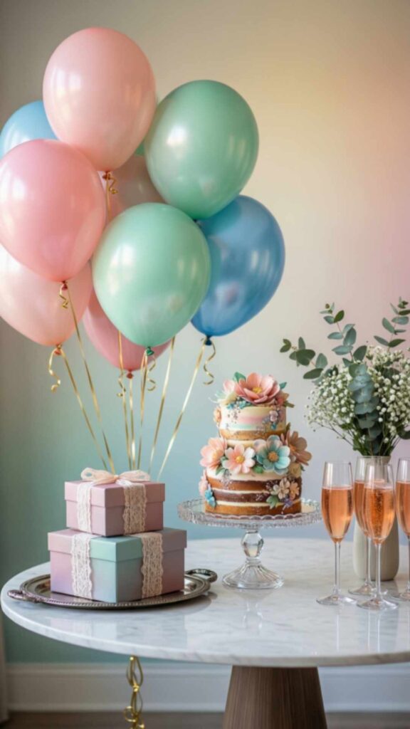 Color Theme Birthday Party