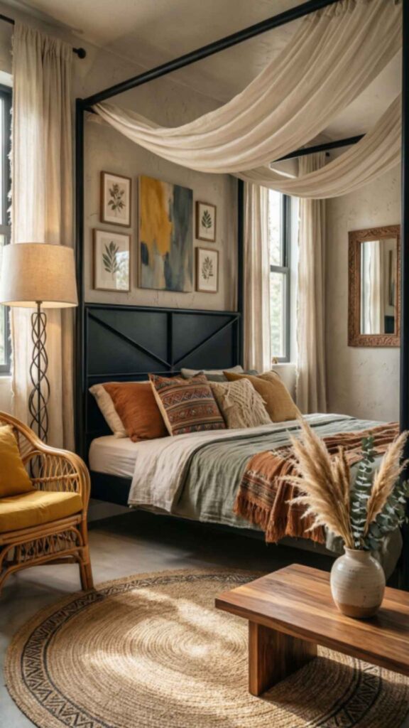 Boho Chic Bedroom Look