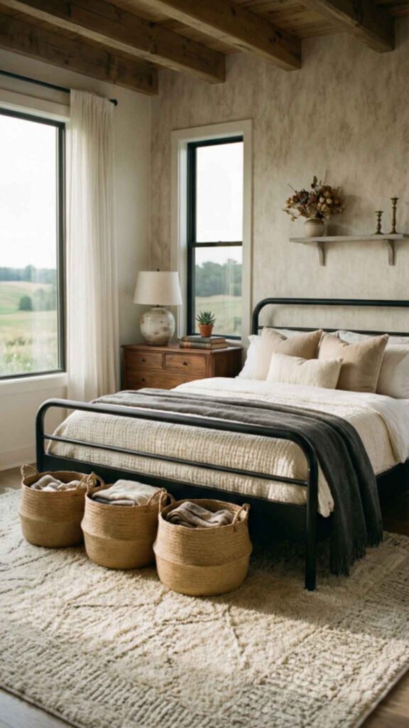 Cozy Farmhouse Bedroom Feel
