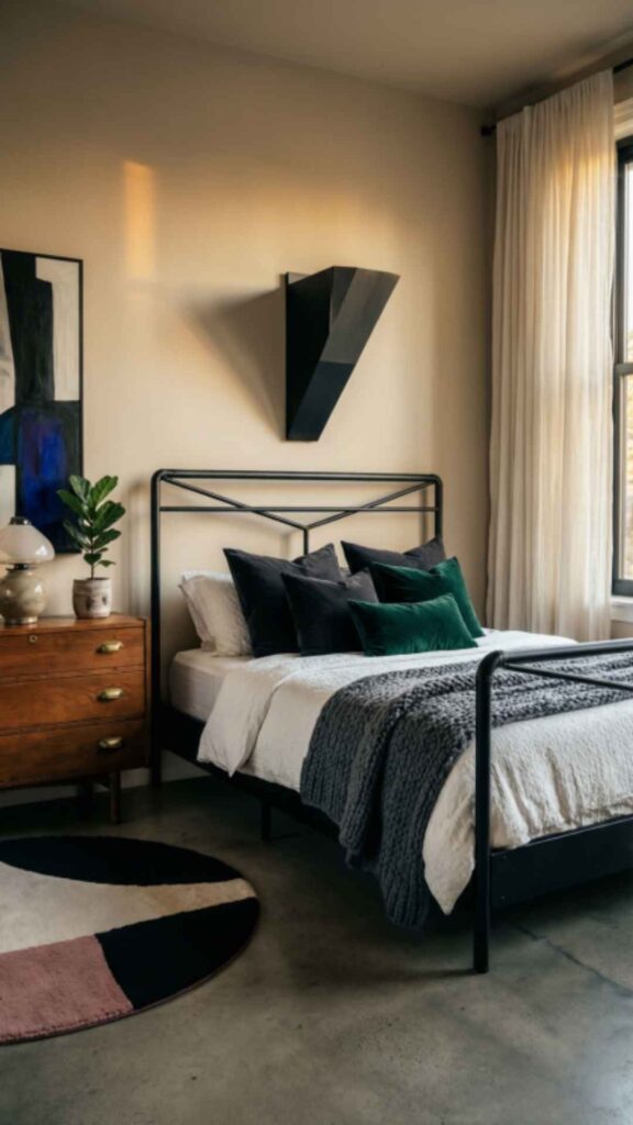 Eclectic Bedroom Style