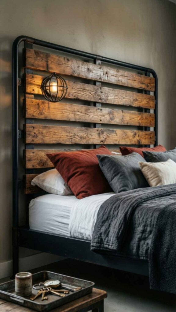 Rustic Wood and Metal Mix