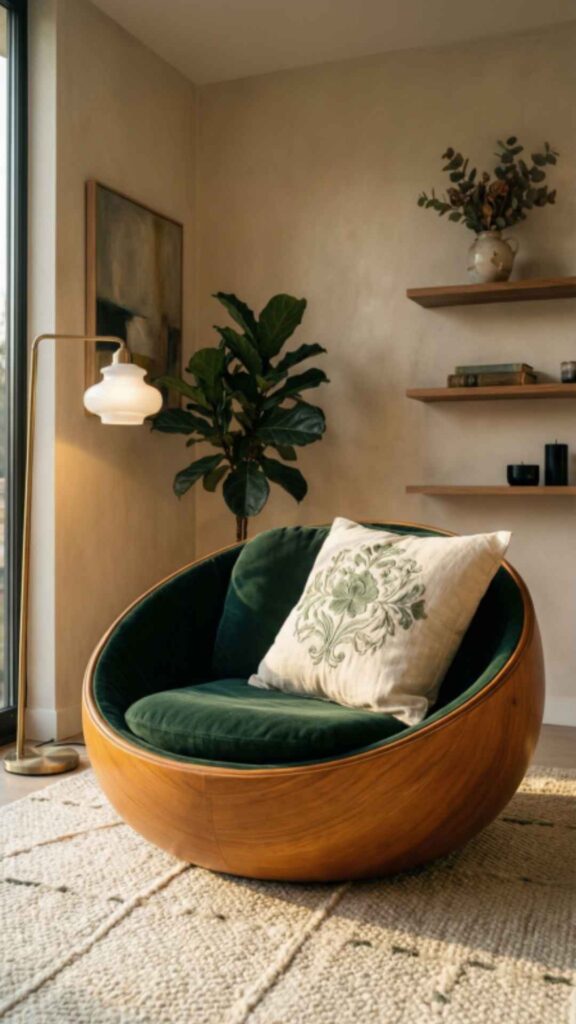 Papasan Chairs for a Cozy Vibe