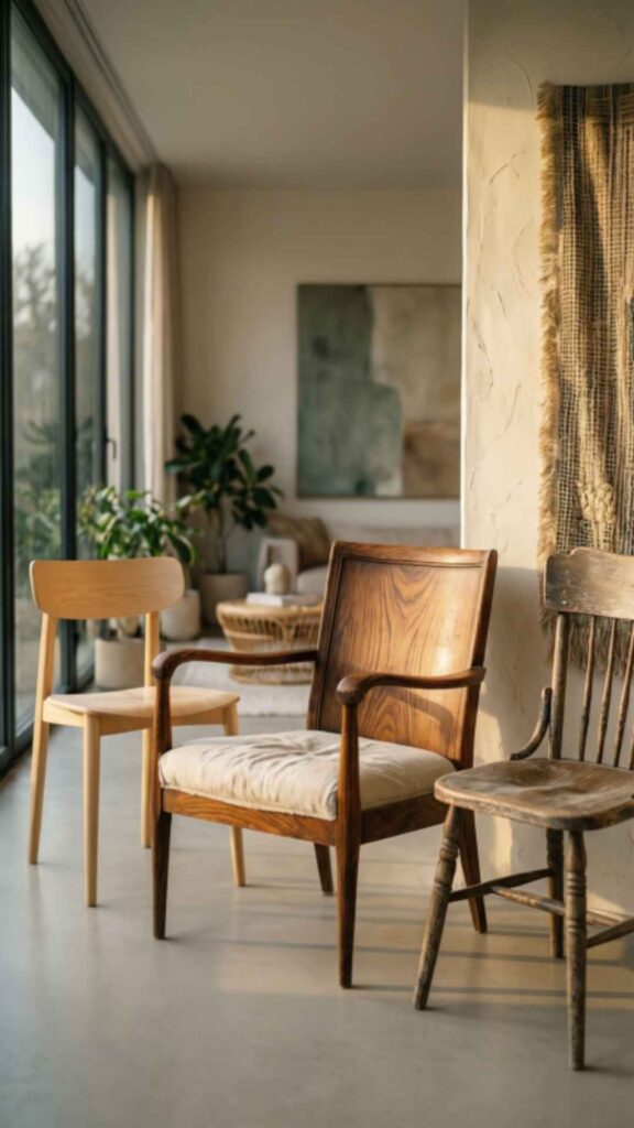 Wooden Chairs for Natural Charm