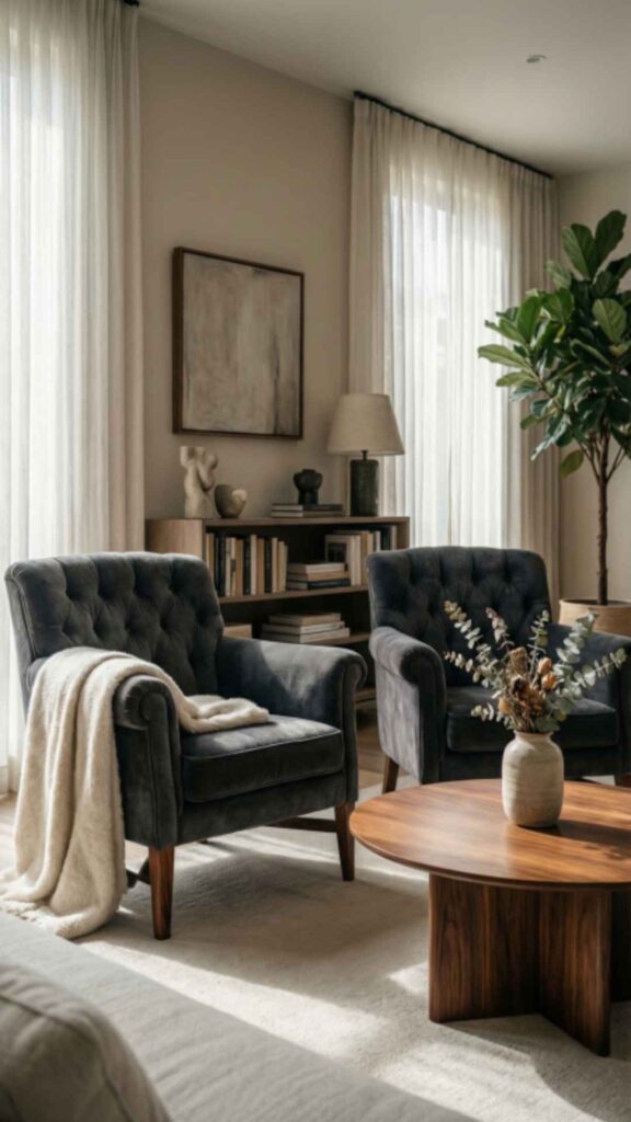 Club Chairs for a Cozy Feel