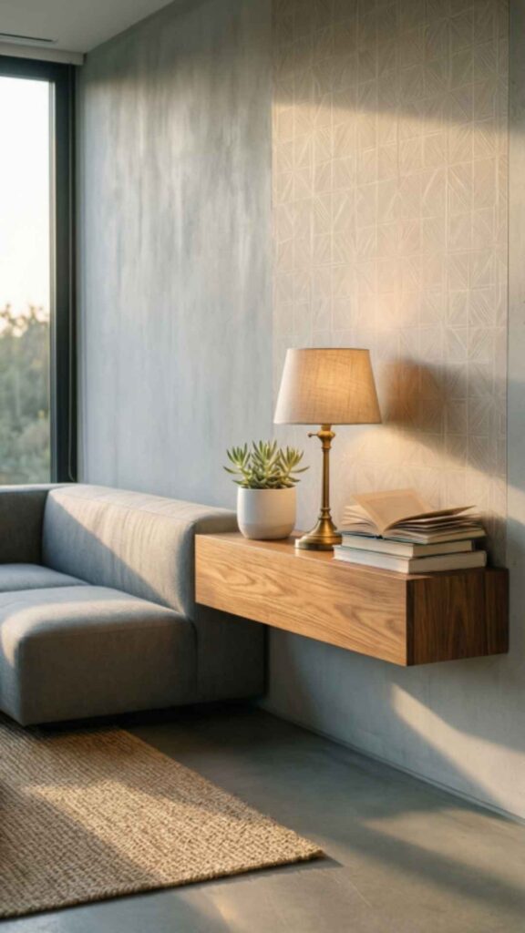 Add Wall-Mounted Shelves