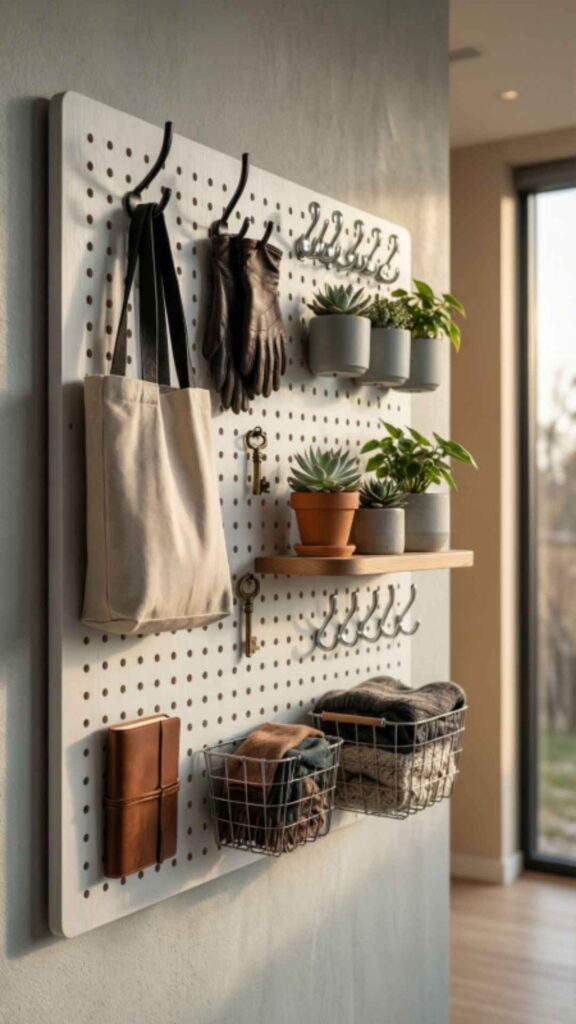 Pegboard Storage Furniture