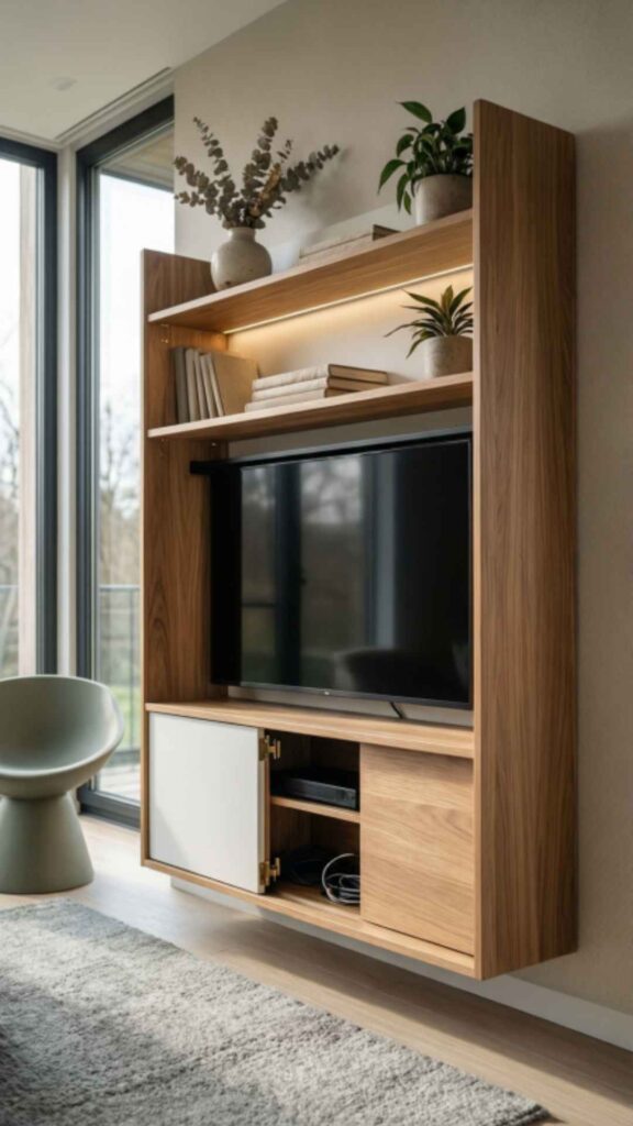 Storage TV Wall Unit